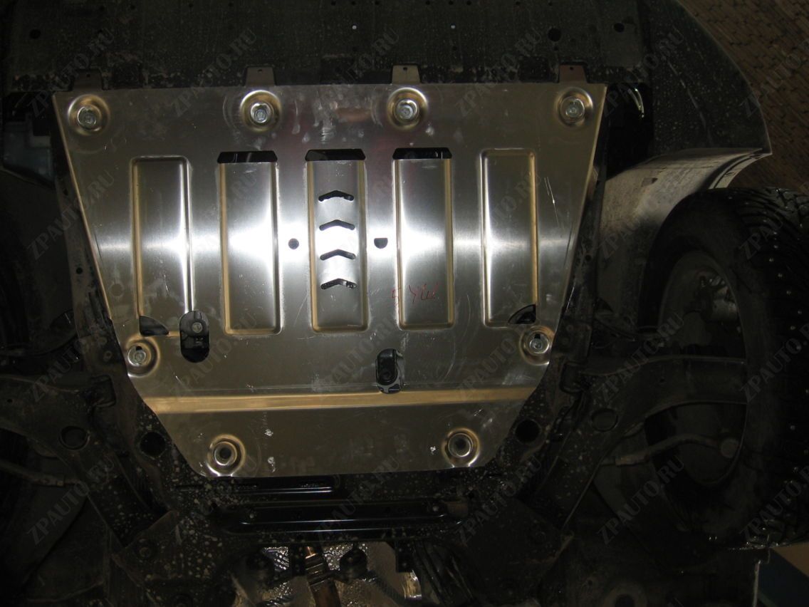 29.3342 Защита картера и КПП Ssang Yong Tivoli V-1,6 АТ 2 wd (2015-) (AL 4 мм)