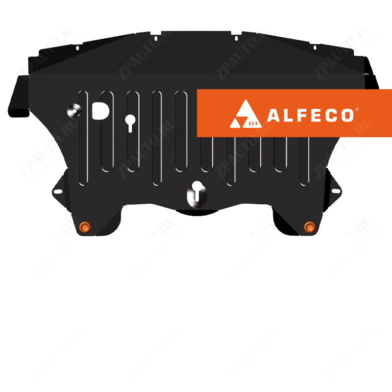 Защита  радиатора BMW Х5 E70 2007-2013 V-3,0D; 4,8; 3.5 AT , ALFeco, сталь 2мм, арт. ALF3410st