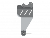 Защита трубок кондиционера для FORD Explorer  2017 - 2020, V-, Sheriff, алюминий 4 мм, арт. 08.3902
