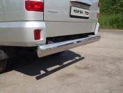 Защита задняя центральная 120х60 мм для автомобиля UAZ Pickup 2015-, TCC Тюнинг UAZPIC2016-22