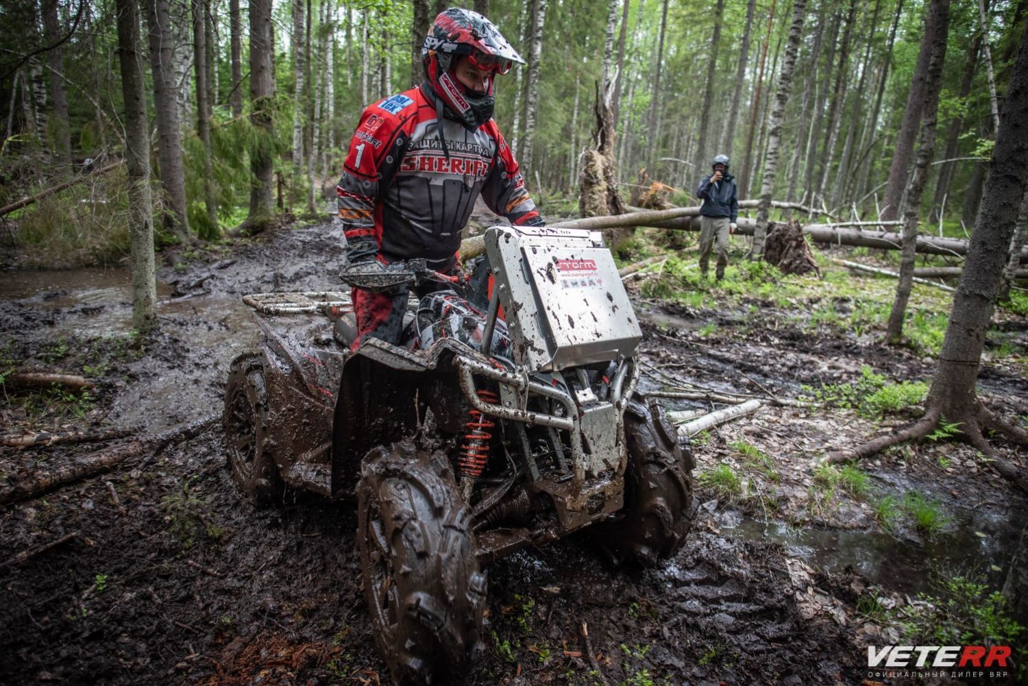 Кенгурин передний для CAN-AM Renegade G2 2022 -, алюминий 3 мм, STORM, арт. MP 0623 V2