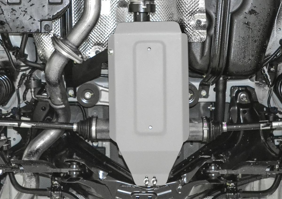 Защита редуктора Rival для Haval F7 2019-н.в., штампованная, алюминий 3 мм, с крепежом, 333.9419.1