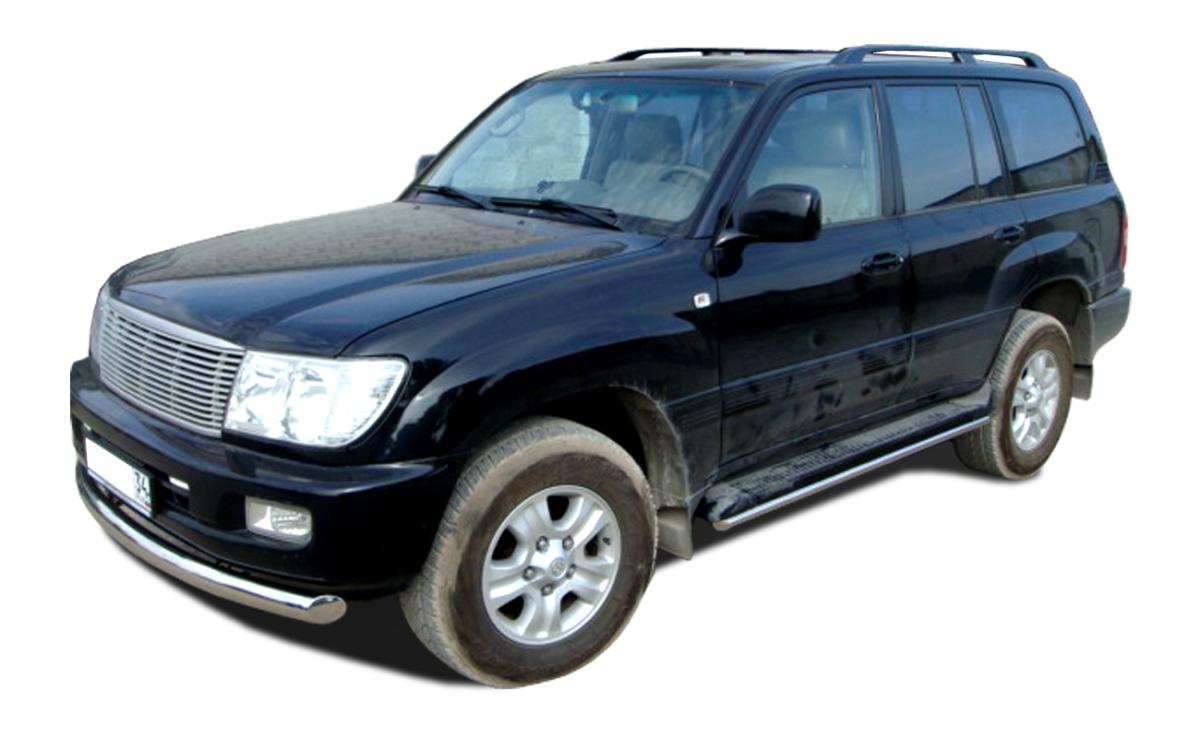 Защита штатного порога d42 для Toyota Land Cruiser 100, TLC100.98.30, Россия