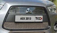 Решетка радиатора верхняя (лист) для автомобиля Mitsubishi ASX 2013-2017, TCC Тюнинг MITSASX13-16