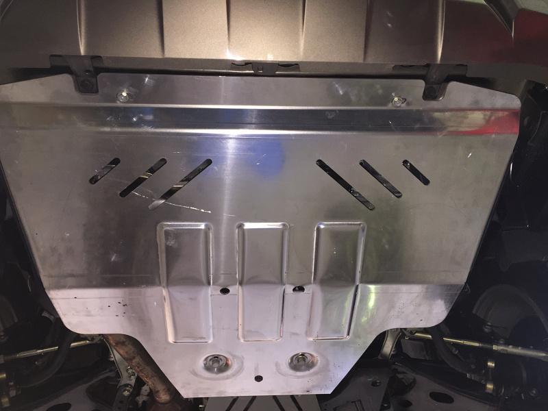 Защита картера для SUBARU Forester  2013 - 2018, V-2,0 CVT, Sheriff, алюминий 5 мм, арт. 22.2551