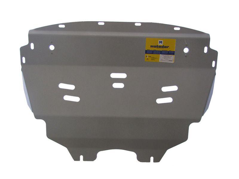 Защита двигателя, кпп, радиатора алюминиевая Motodor для Infiniti FX35 I 2002-2008 (5 мм, алюминий), 38004