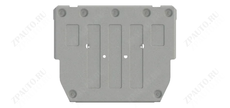 Защита электрического мотора (передняя) для ZEEKR X  2023 -  V-315кВт, AT, FullWD, Sheriff, алюминий 3 мм, арт. 28.6213
