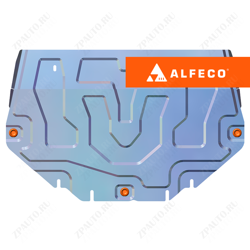 Mazda Demio (DJ) 2014-2019  V-all 2WD защита картера и КПП  (правый руль, рынок Японии), ALFeco, алюминий, 4 мм, арт. ALF1324al-3