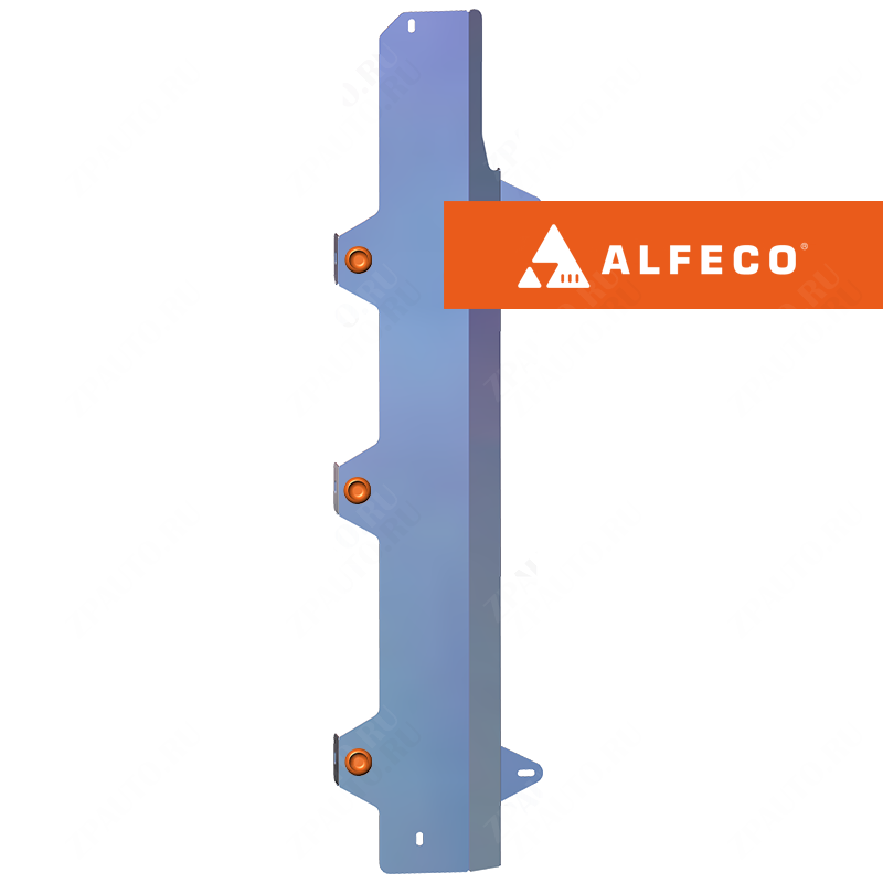 Защита топливопровода Renault Duster 2012-2015 V-all, ALFeco, алюминий 4мм, арт. ALF1806al-1