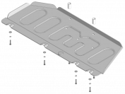 Защита алюминиевая Мотодор (Силовые провода), 4 мм,  Voyah Dream  2021- арт. 348607