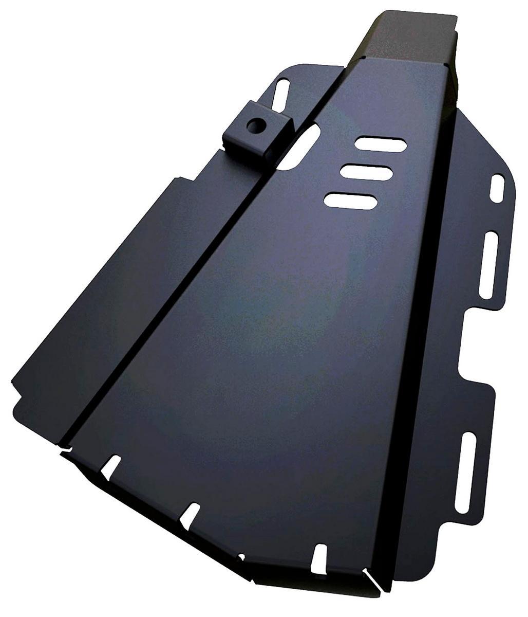 Защита компрессора пневмоподвески АвтоБроня для Land Rover Range Rover Sport I (V - все) 2005-2013, сталь 1.8 мм, с крепежом, 111.03124.1