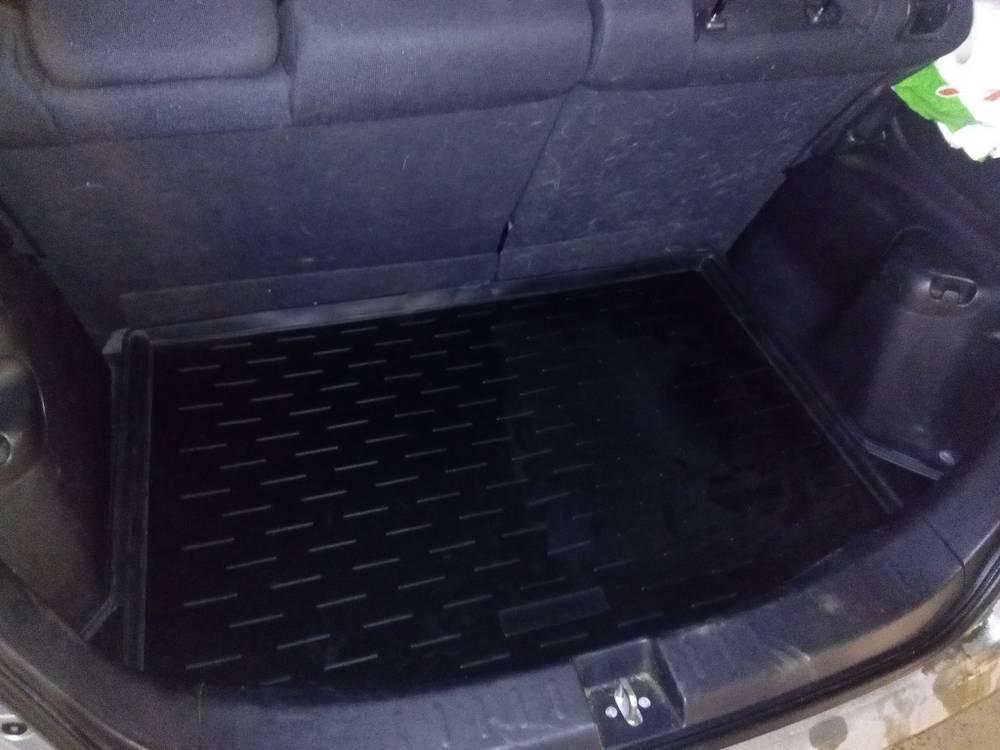Ковер багажный модельный высокий борт для Honda Fit 2007-2013, Элерон 70712