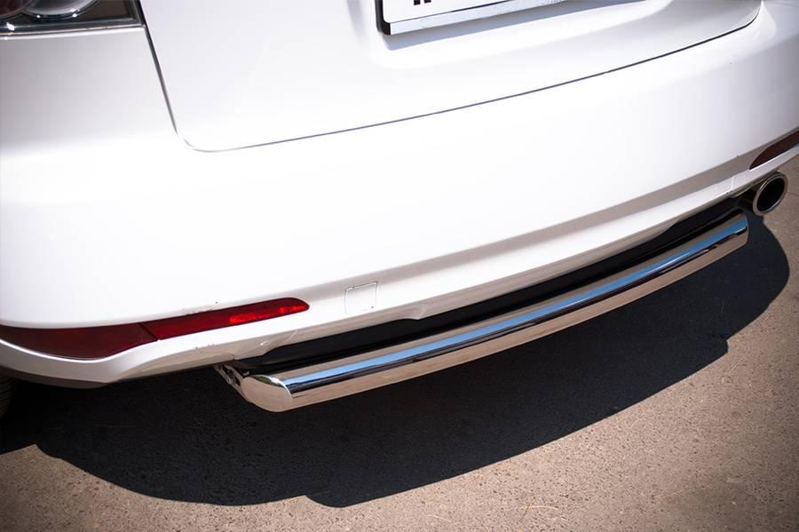 Защита заднего бампера d57 для Mazda CX-7 2010, Slitkoff MC7Z-000648