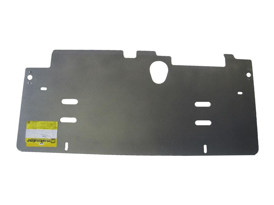 Защита двигателя, кпп, рк алюминиевая Motodor для Infiniti QX56 2010-2014 (5 мм, алюминий), 31408