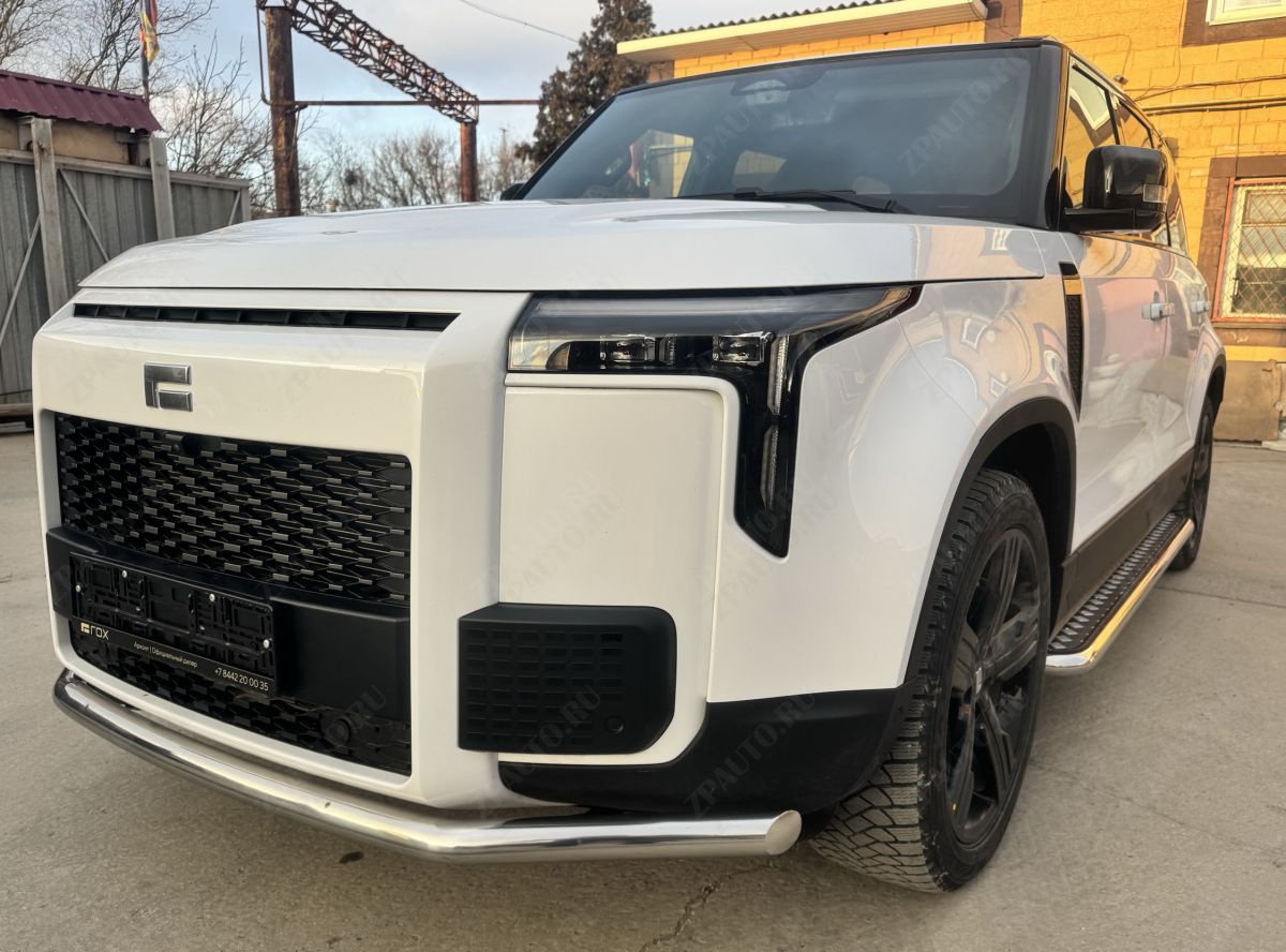 Защита переднего бампера  для автомобиля ROX 01 2024 арт. ROX.01.24.01