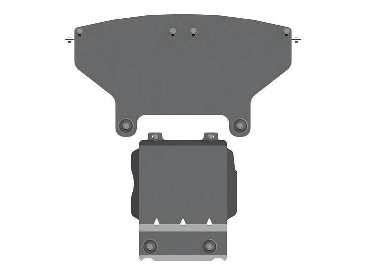 Защита картера для JEEP Grand  Cherokee SRT  2013 -, V-6,4 АТ, Sheriff, алюминий 5 мм, арт. 04.2570