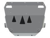 Защита картера и КПП для VOLVO V 40 Cross Country Защита с установкой штатной шумоизоляции 2013 -, V-2,5 T  АТ, Sheriff, алюминий 5 мм, арт. 25.2439