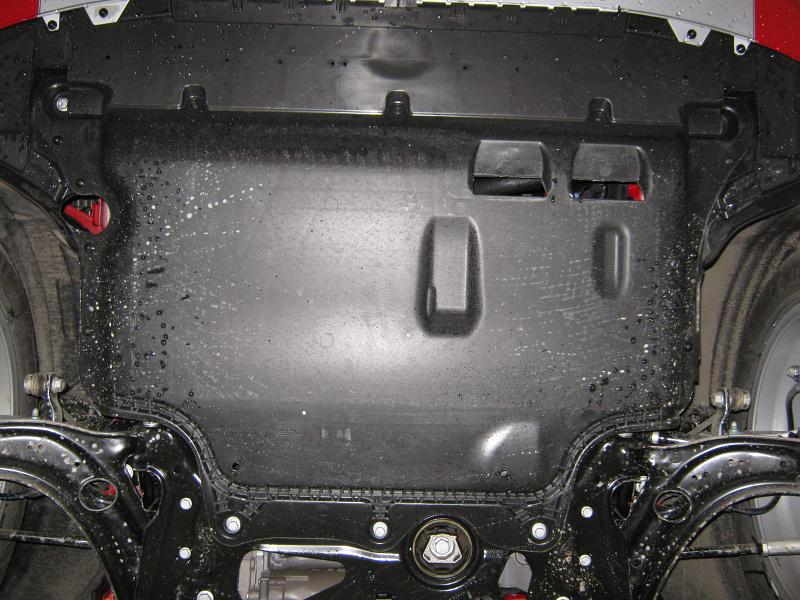 Защита картера и КПП для VOLKSWAGEN Tiguan  2017 -, V-1,4; 2,0 MT/АТ; 2,0TD АТ 4WD, Sheriff, алюминий 3 мм, арт. 26.3493 V1