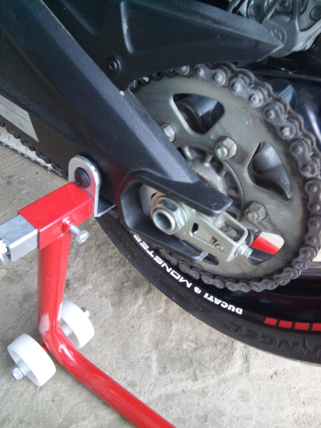 Подкат задний, STORM, арт. MP 0253 RAL 3003