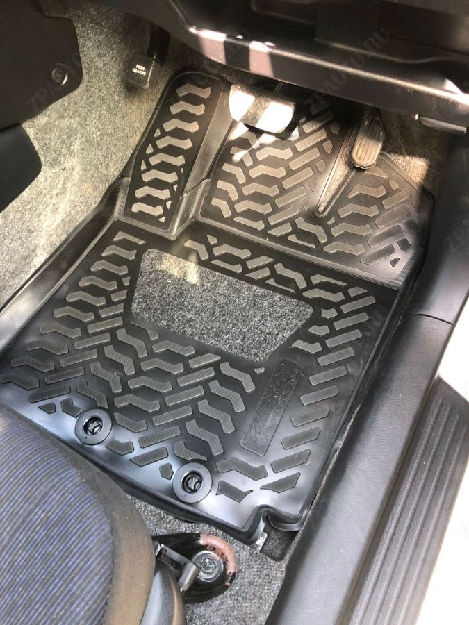 Ковры модельные (высокий борт) для Toyota ProBox (160)/Succeed (2014 -) 2WD (3D с подпятником), Элерон, арт. 62807