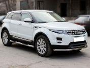 Пороги степ (с проступью) d-76 для Land Rover Range Rover Evoque, Технотек RRE_2