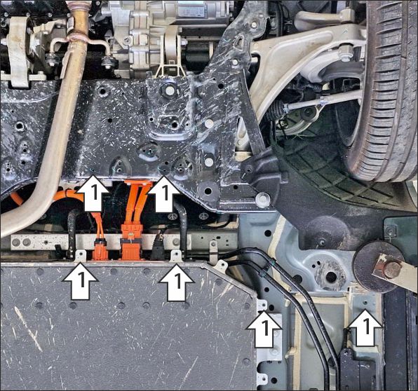 Защита алюминиевая Мотодор (Силовые провода), 4 мм,  Li L9  2024- арт. 349907