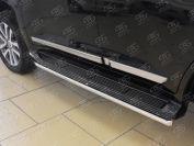 Защита порогов d42 TLCT-003119 для автомобиля TOYOTA LAND CRUISER 200 2018 EXECUTIVE LOUNGE, Slitkoff