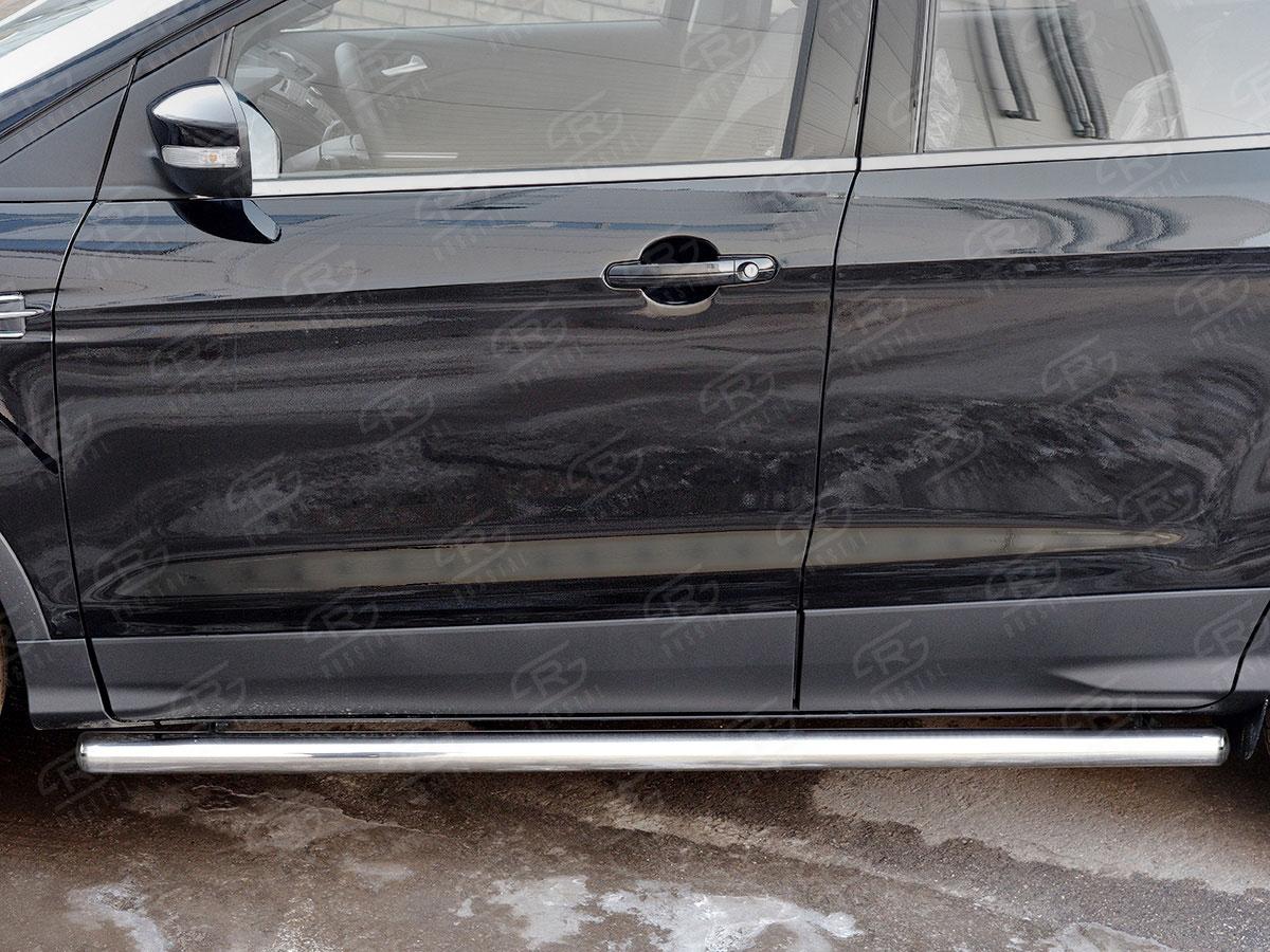 Пороги труба d57 вариант 3 Ford Kuga 2016, Slitkoff FGT-0026013