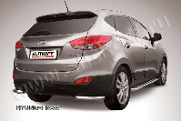Уголки d57 Hyundai ix-35 (2010-2015) Black Edition, Slitkoff, арт. Hix35-010BE