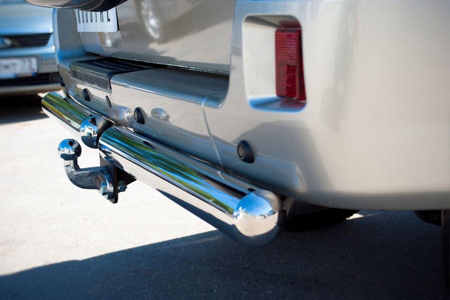 Защита заднего бампера d76 для UAZ Patriot, Slitkoff UPZ-000507