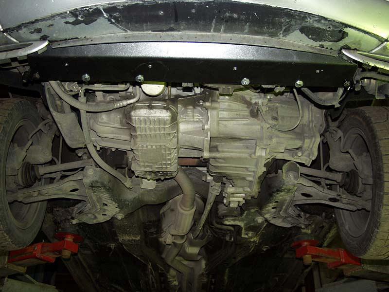 08.0439 Защита картера и КПП Ford Puma ES V-1,4;1,6;1,7 (1997-2003) (сталь 2,0 мм)