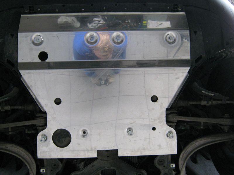 Защита картера для PORSCHE Cayenne S  2018 -, V-2.9T AT 4WD , Sheriff, алюминий 4 мм, арт. 35.4378