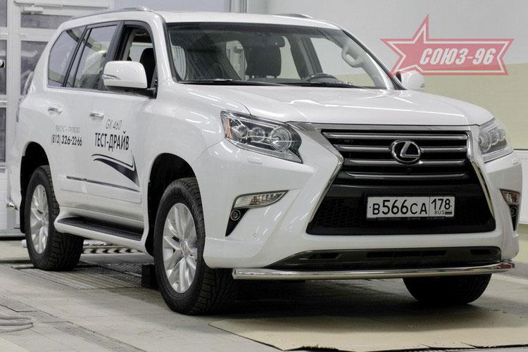 Защита переднего бампера труба d60 для Lexus GX460 2014-, Lexus GX46.48.1922