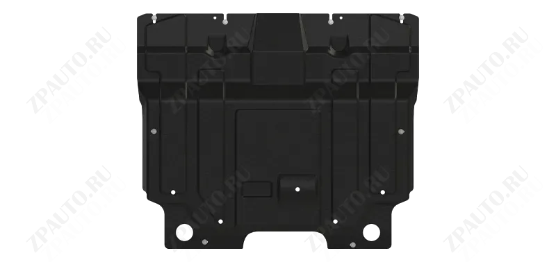 Защита картера и КПП для BAIC X55  2023 - V-1.5T AT FWD, Sheriff, сталь сталь 1,8 мм, арт. 61.6426