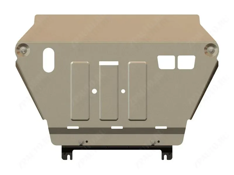 Защита картера и КПП для TOYOTA RAV 4  12.2012 - 10.2015 V-2.2D AT, Sheriff, алюминий AL 4 мм, арт. 24.2375