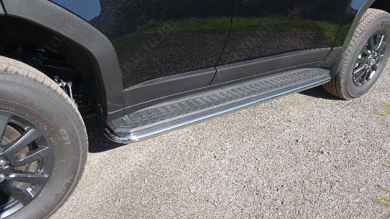 Защита порогов 42,4 мм Toyota Land Cruiser 250 Prado 2024 арт. TOYLC25024-05