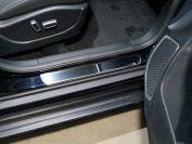 Накладки на пороги (лист зеркальный) 4шт для автомобиля Geely Emgrand X7 2018-