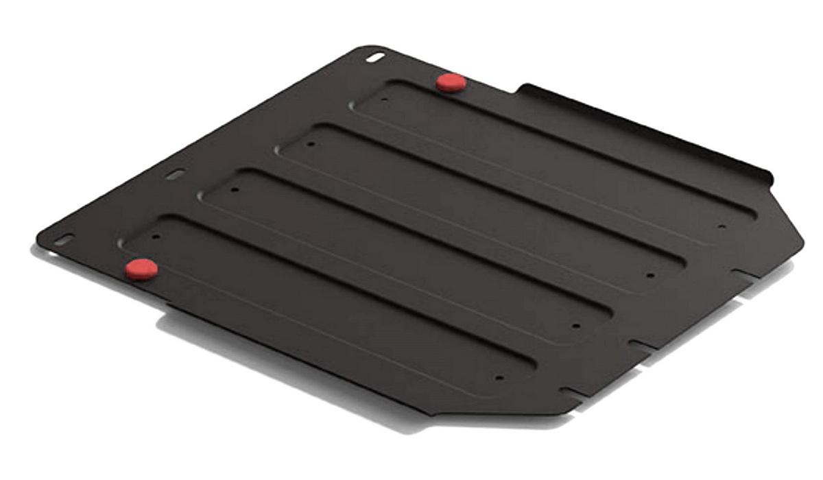 Защита КПП АвтоБроня для Kia Mohave (V - все) 2008-2020, штампованная, сталь 1.8 мм, с крепежом, 111.02815.1