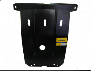 Защита стальная Мотодор (Двигатель, Коробка переключения передач), 2 мм, Сталь для Peugeot 406 1995-2004 арт. 01602