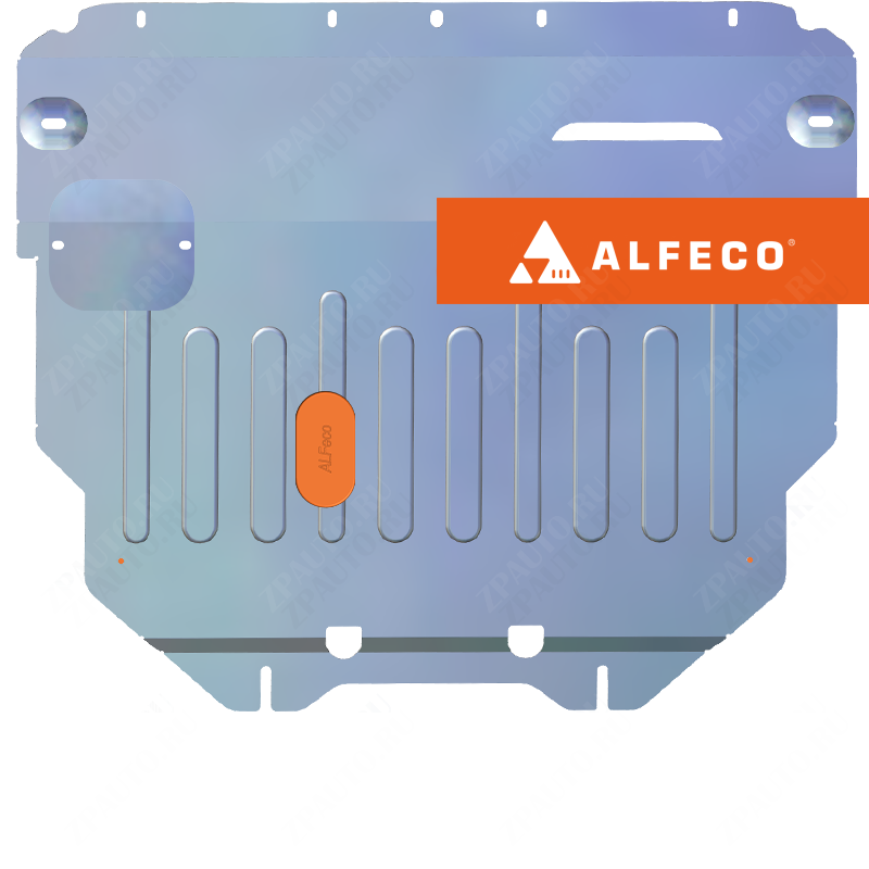 Защита  картера и КПП Geely Tugella 2019- V-2,0AT , ALFeco, алюминий 4мм, арт. ALF0818al