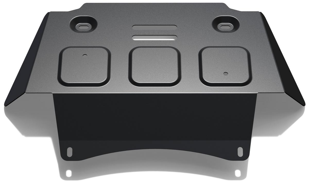 Защита картера Rival для Chevrolet Niva 2002-2020, сталь 3 мм, с крепежом, штампованная, 222.1021.1