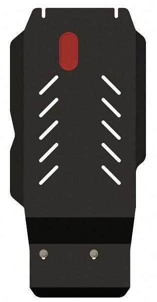 Защита КПП для JEEP Cherokee  2007 - 2012, V-2.8CRD ; 3.7, Sheriff, сталь 2,5 мм, арт. 04.0975