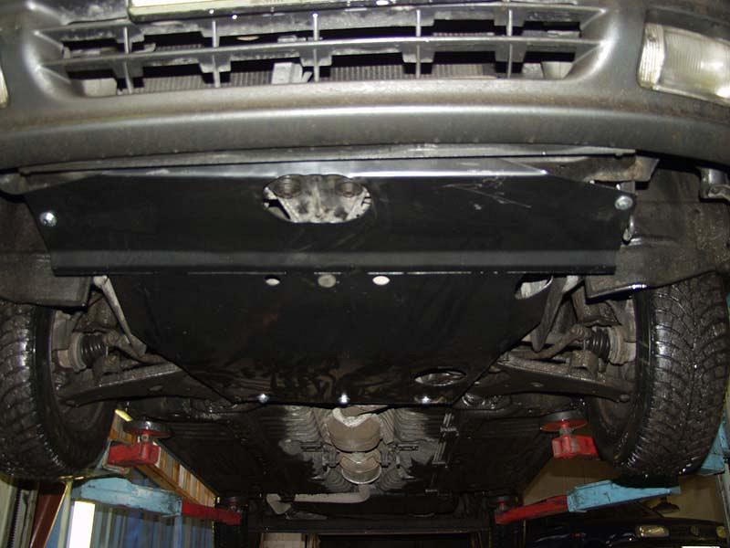 Защита картера и КПП для MITSUBISHI Galant  1989 - 1992, V-1,8; 2,0; 1,8TDI, Sheriff, сталь 2,0 мм, арт. 14.0082