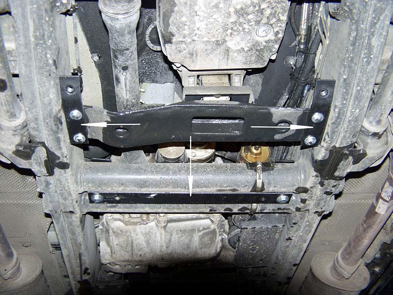 Защита КПП и РК для Mercedes-Benz G-Klasse  1996 -, V-4,0; 4,5; 5,0, Sheriff, сталь 2,0 мм, арт. 13.0291