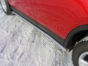 Пороги труба 60,3 мм для автомобиля Toyota RAV4 2013-2015, TCC Тюнинг TOYRAV13-08