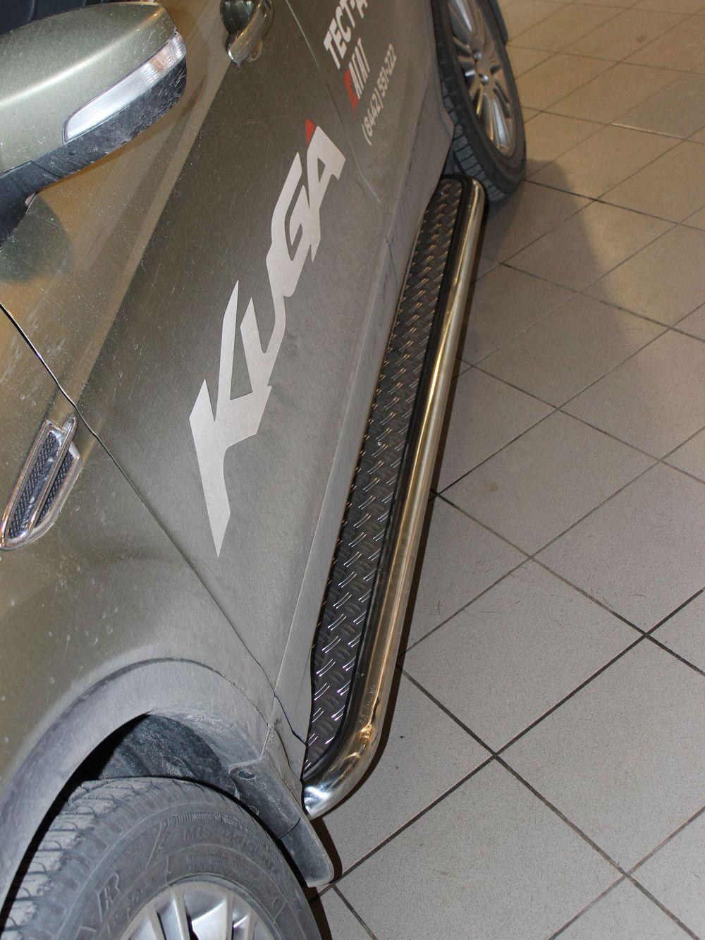 Пороги лист d-53 для Ford Kuga 2013, Технотек FK2013_2