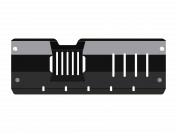Заднего моста для SUZUKI Jimny  2019 -, V-1,5 AT, MT 4wd, Sheriff, сталь 2,0 мм, арт. 23.4036