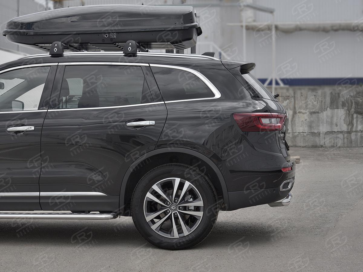 Защита заднего бампера d57 дуга RKZ-002977 для автомобиля RENAULT KOLEOS 2017-, Slitkoff