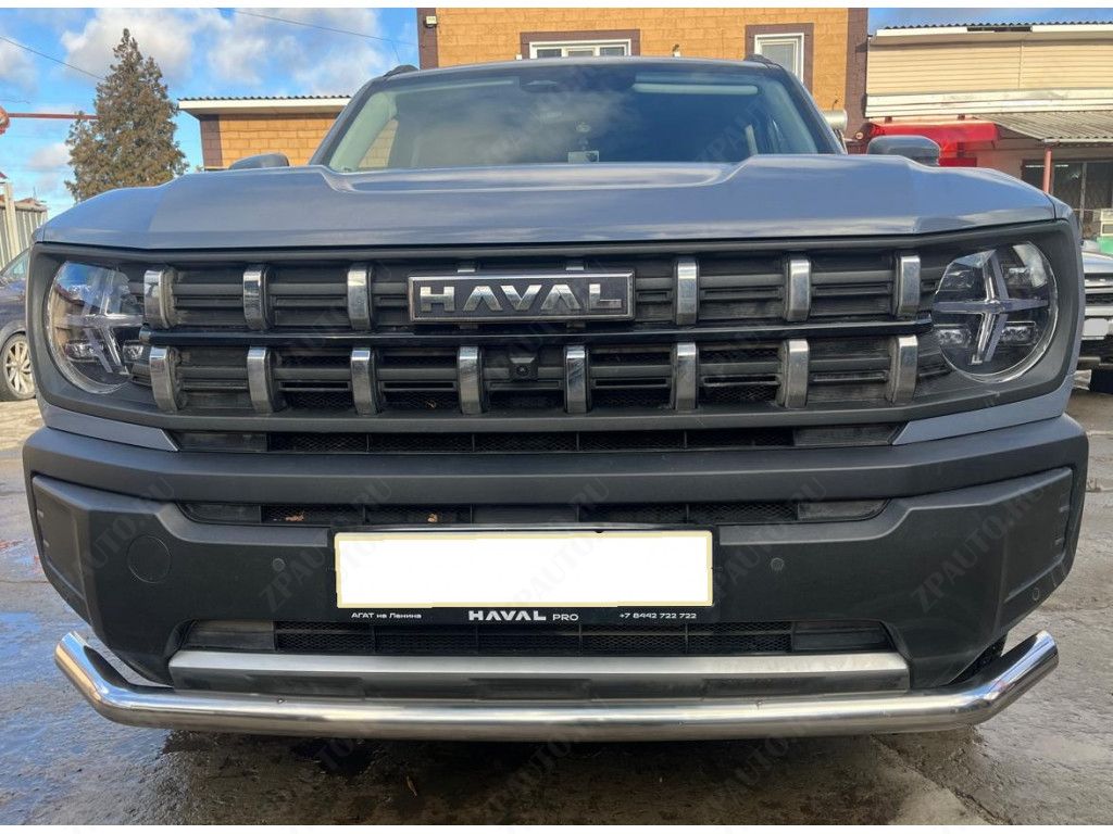 Защита переднего бампера  для автомобиля HAVAL H3 2024 арт. HVH3.24.01