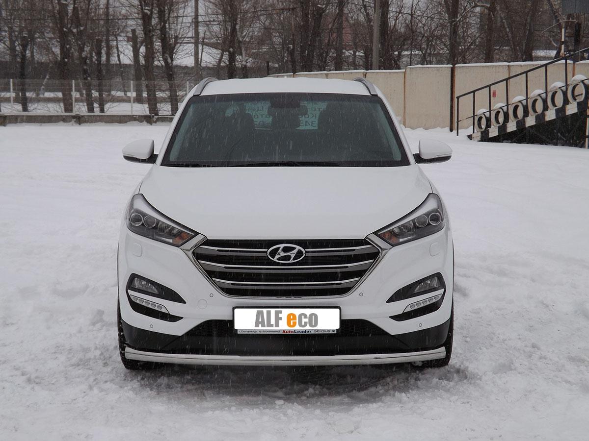 Защита передняя D 60,3 для Hyundai Tucson(Хендай Туссан), ALFeco арт. HYTUCS-15.03